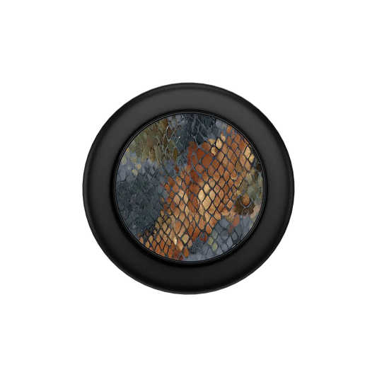 Dragon Scale | Brown Snakeskin Print MagSafe Phone Grip