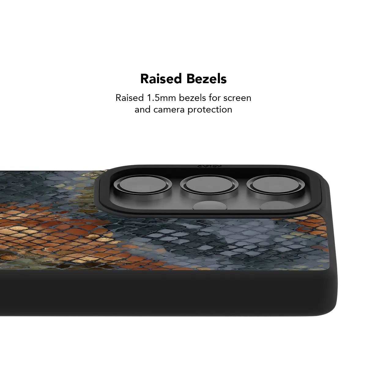 Dragon Scale | Brown Snakeskin Python Print Samsung Phone Case