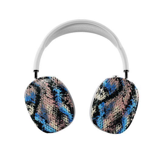 Glacier Coil | Blue Snake Print AirPods Max Case