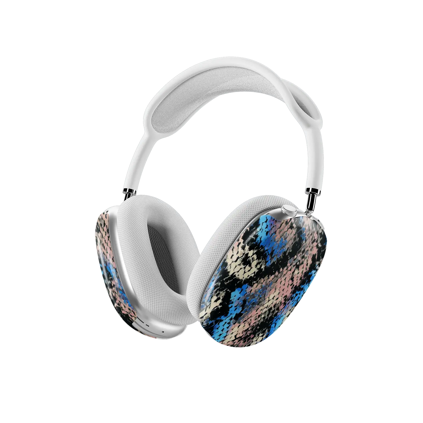 Glacier Coil | Blue Snake Print AirPods Max Case