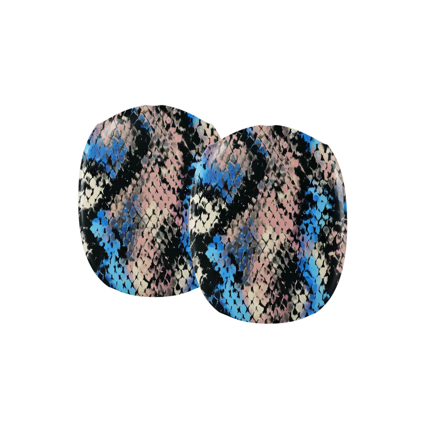Glacier Coil | Blue Snake Print AirPods Max Case