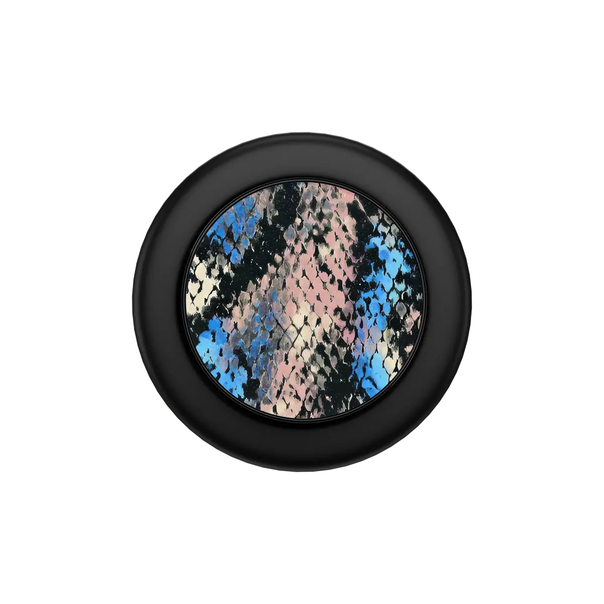Glacier Coil | Blue Snake Print MagSafe Phone Grip