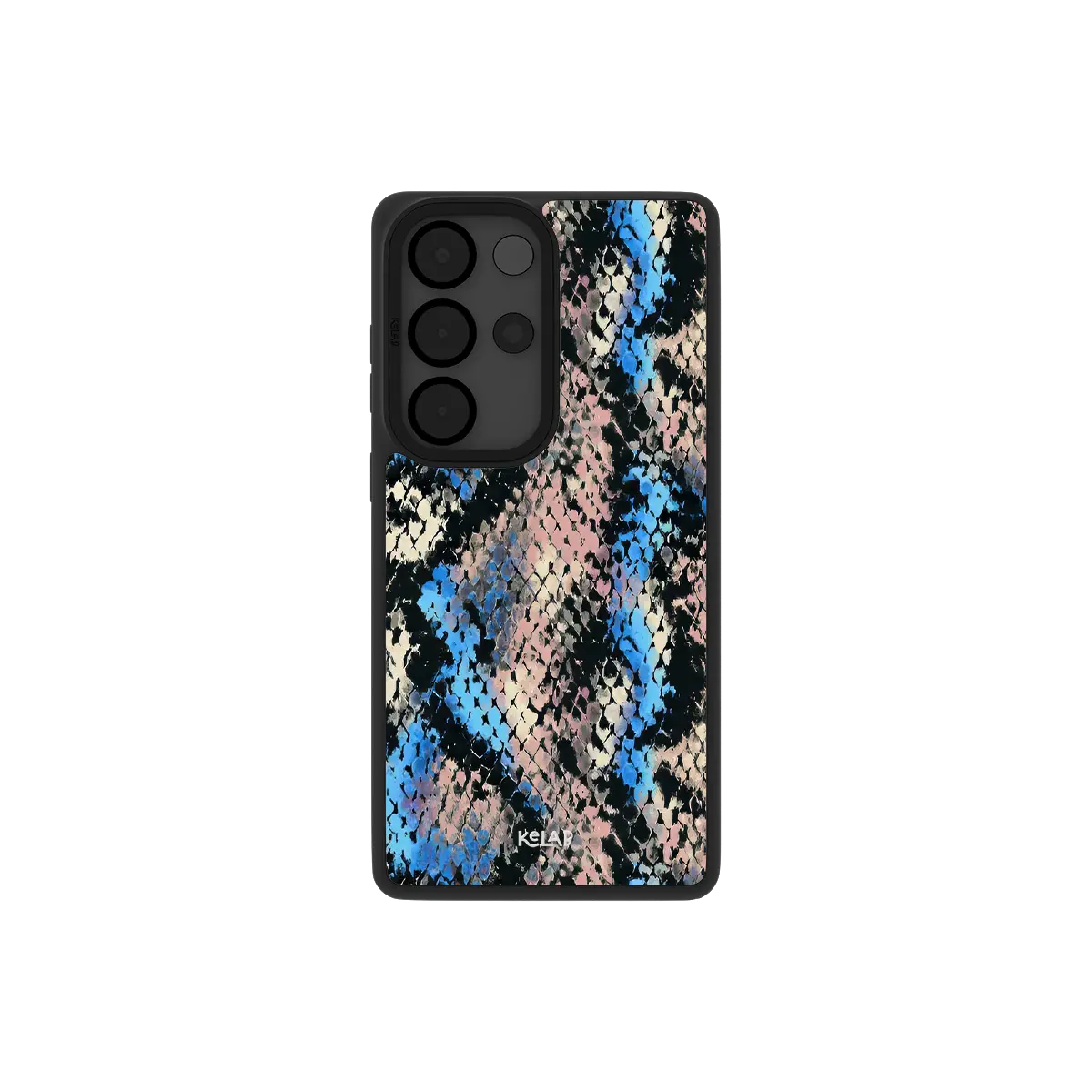 Glacier Coil | Blue Snake Print Samsung Phone Case
