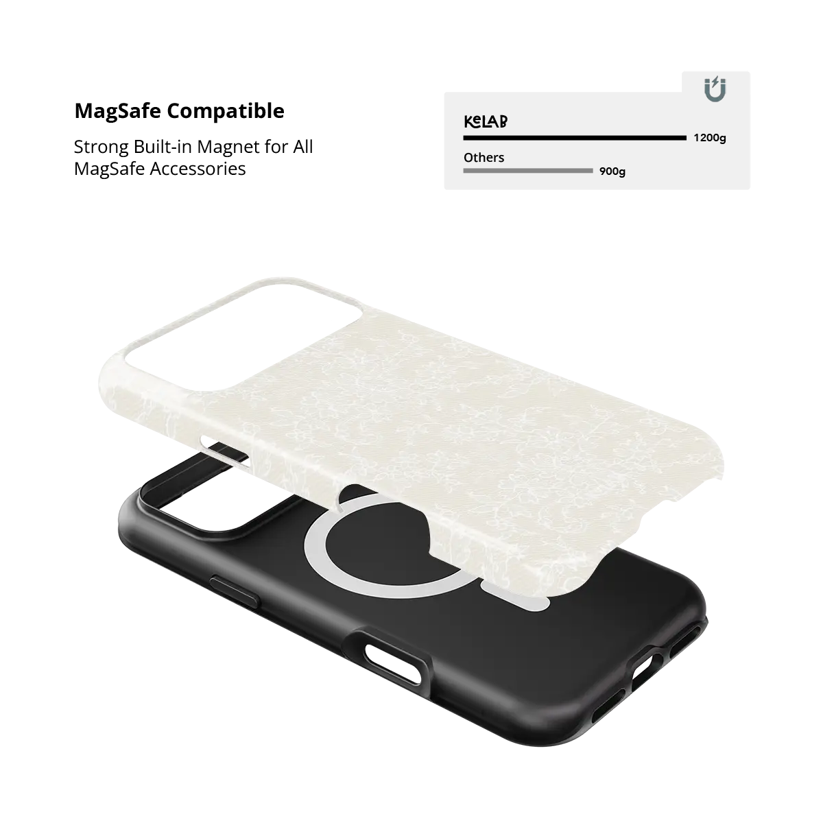 Bone China | Ivory Lace iPhone Case