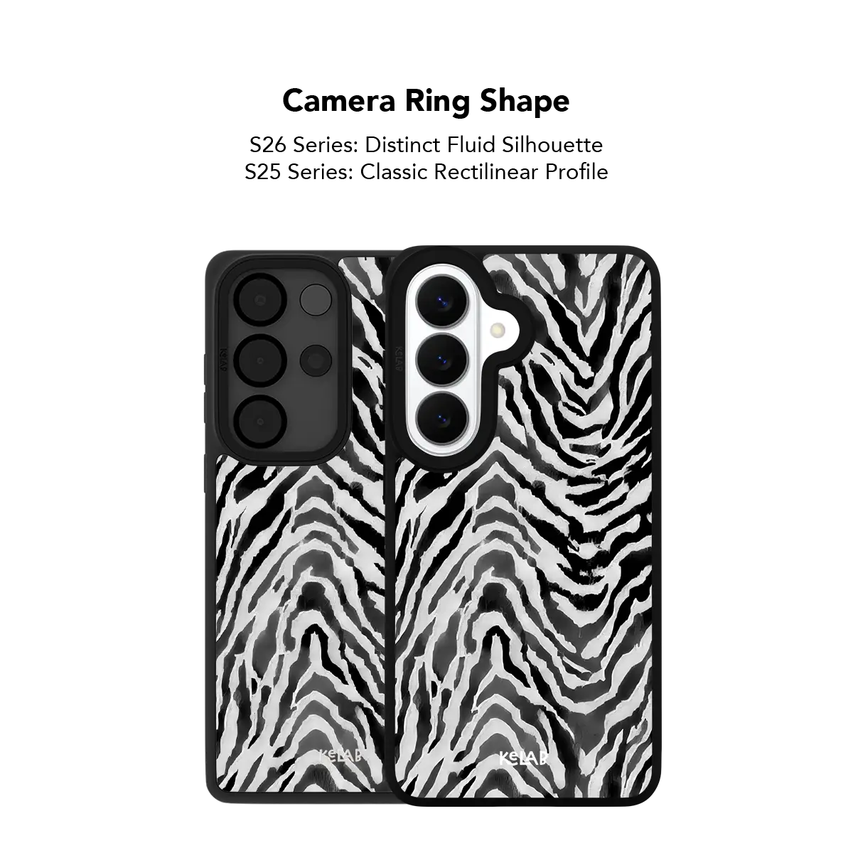 Zebra Crossing | Black & White Zebra Print Samsung Phone Case