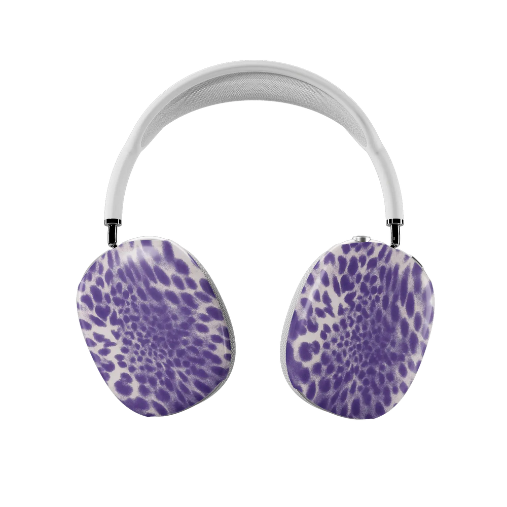 Wild Plum | Purple Cheetah Print AirPods Max Case