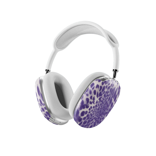 Wild Plum | Purple Cheetah Print AirPods Max Case