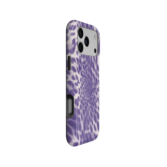 Wild Plum | Purple Cheetah Print iPhone Case