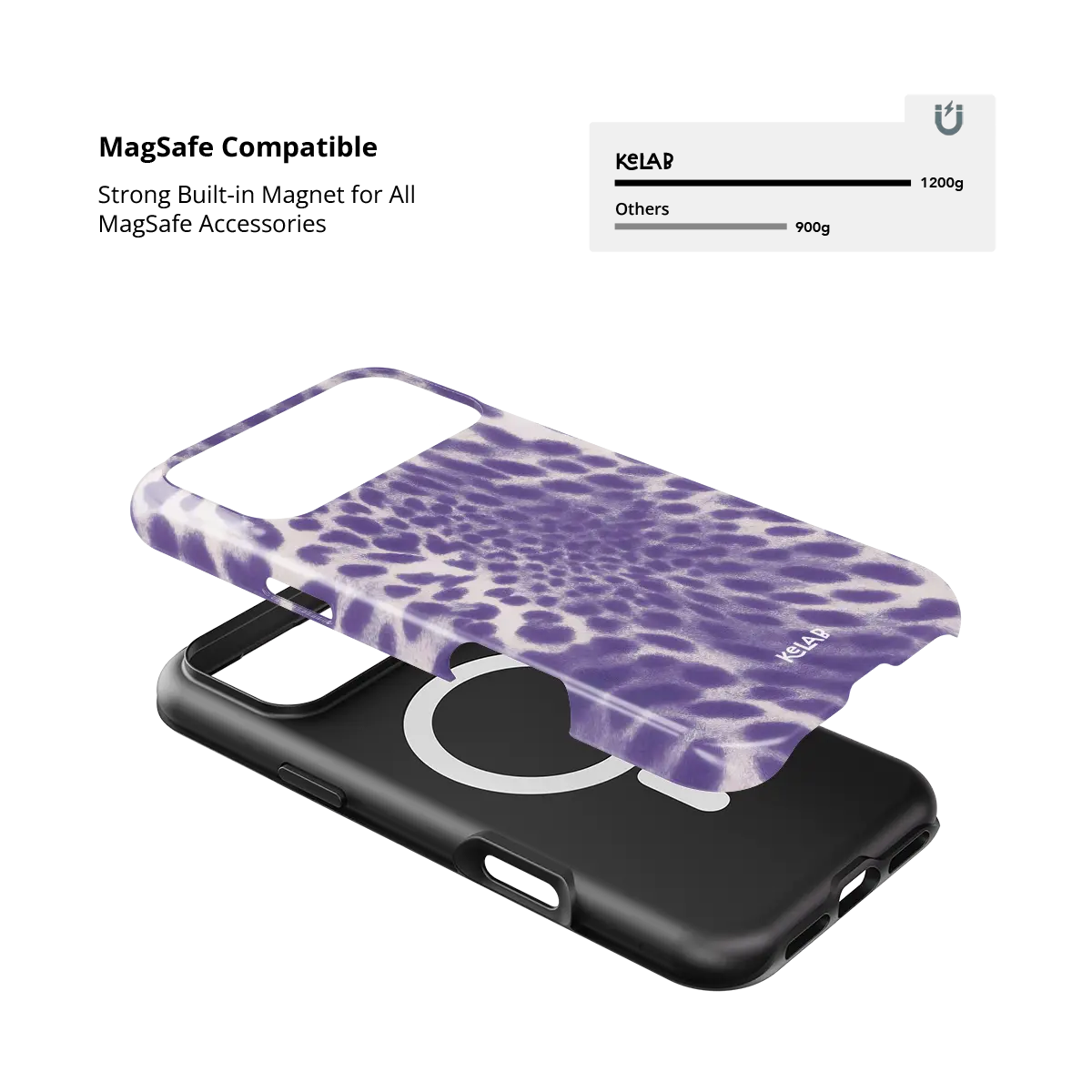 Wild Plum | Purple Cheetah Print iPhone Case