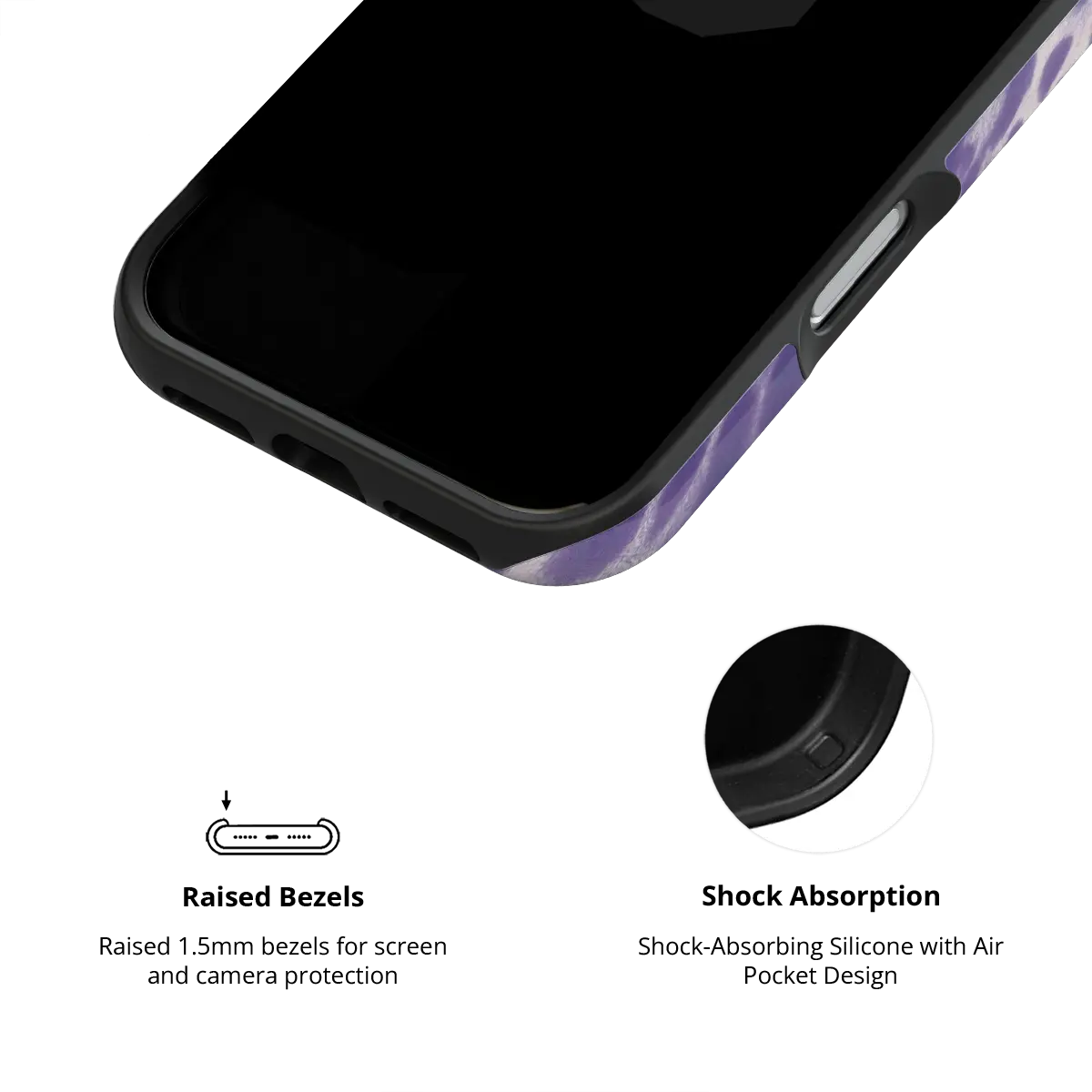 Wild Plum | Purple Cheetah Print iPhone Case