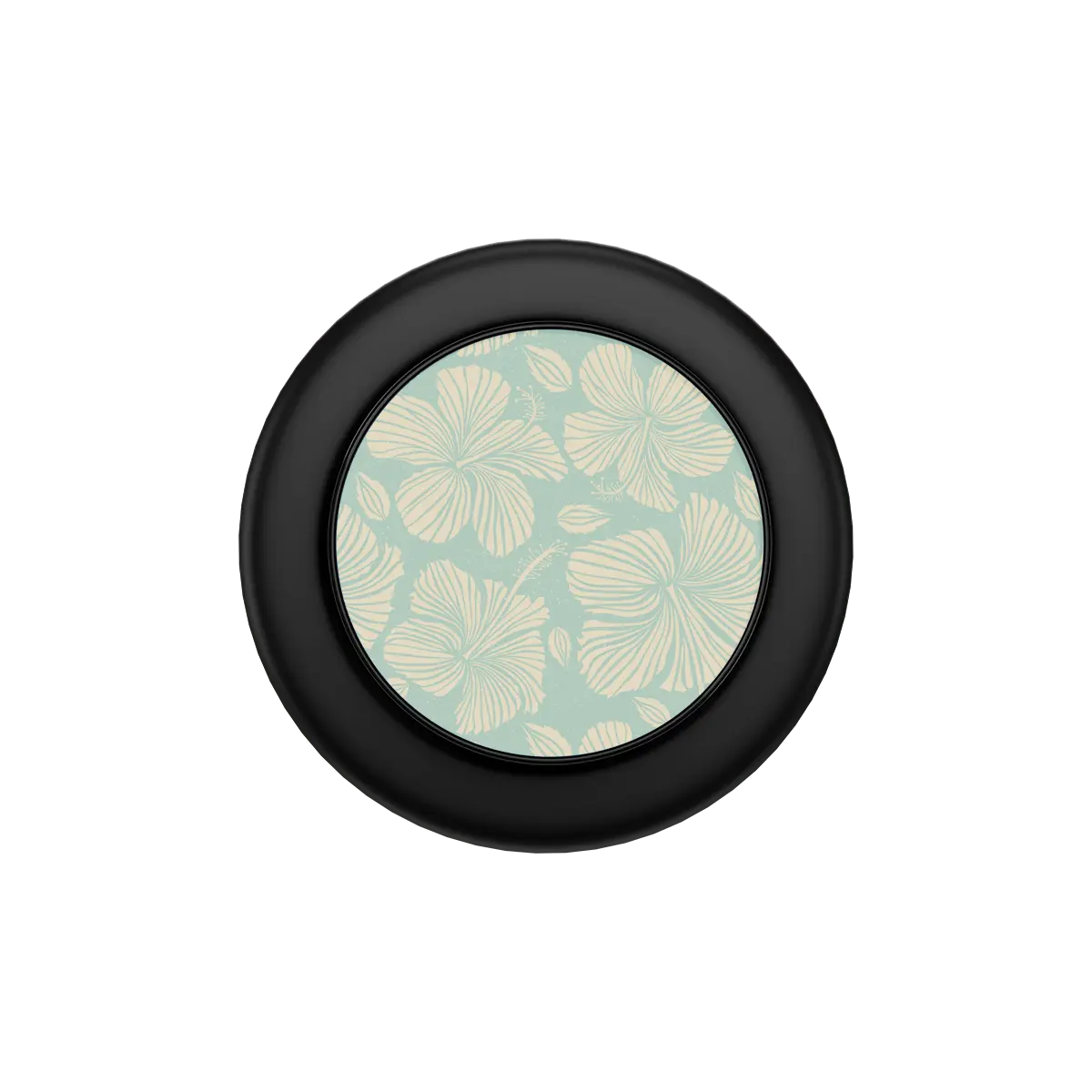 Island Mist | Green Hibiscus Floral MagSafe Grip