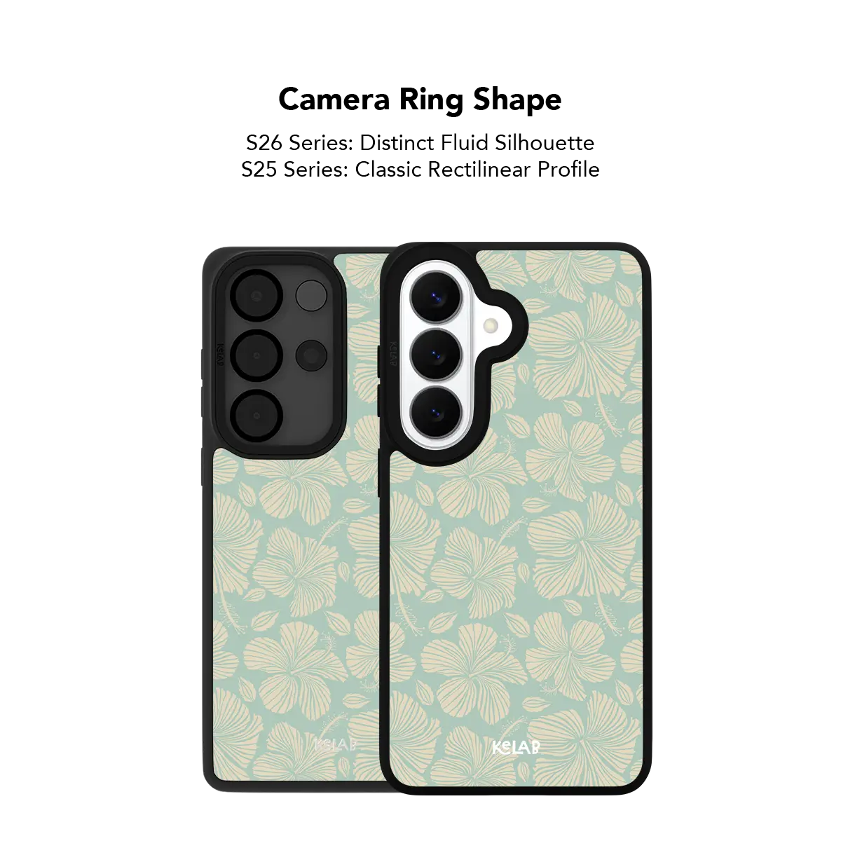 Island Mist | Green Hibiscus Floral Samsung Case