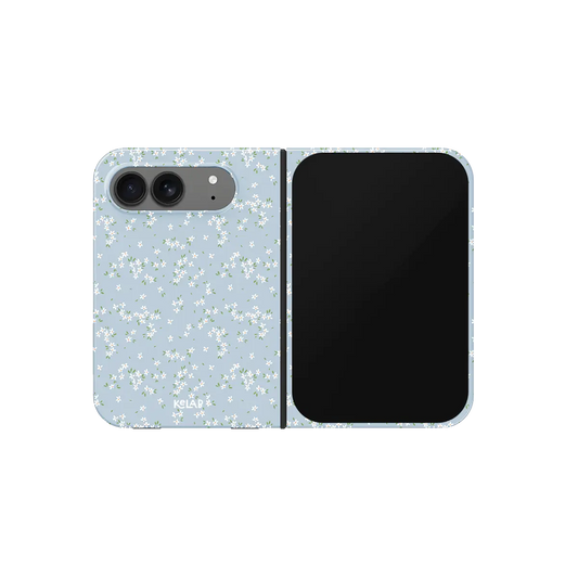 Whisper Bloom | Blue Ditsy Floral iPhone Case