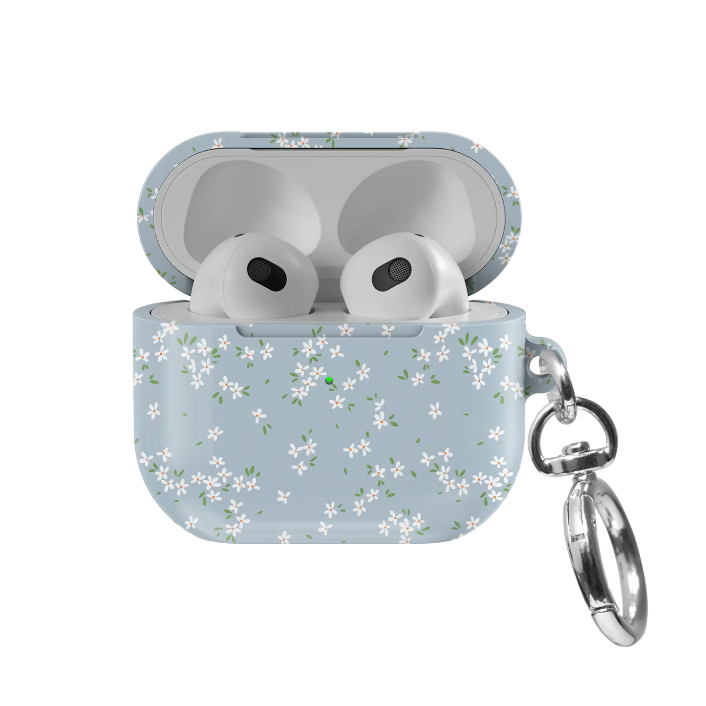 Whisper Bloom | Blue Ditsy Floral AirPods Case