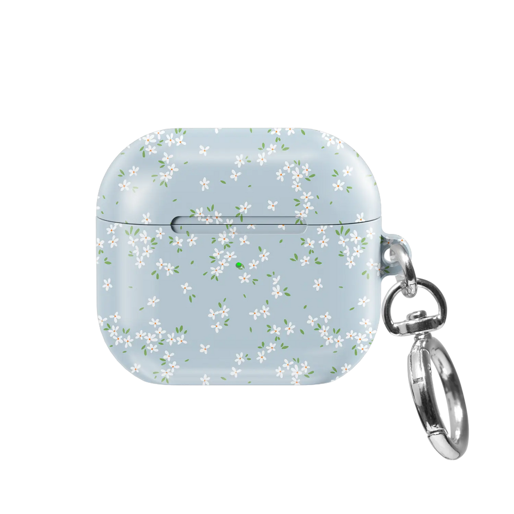 Whisper Bloom | Blue Ditsy Floral AirPods Case