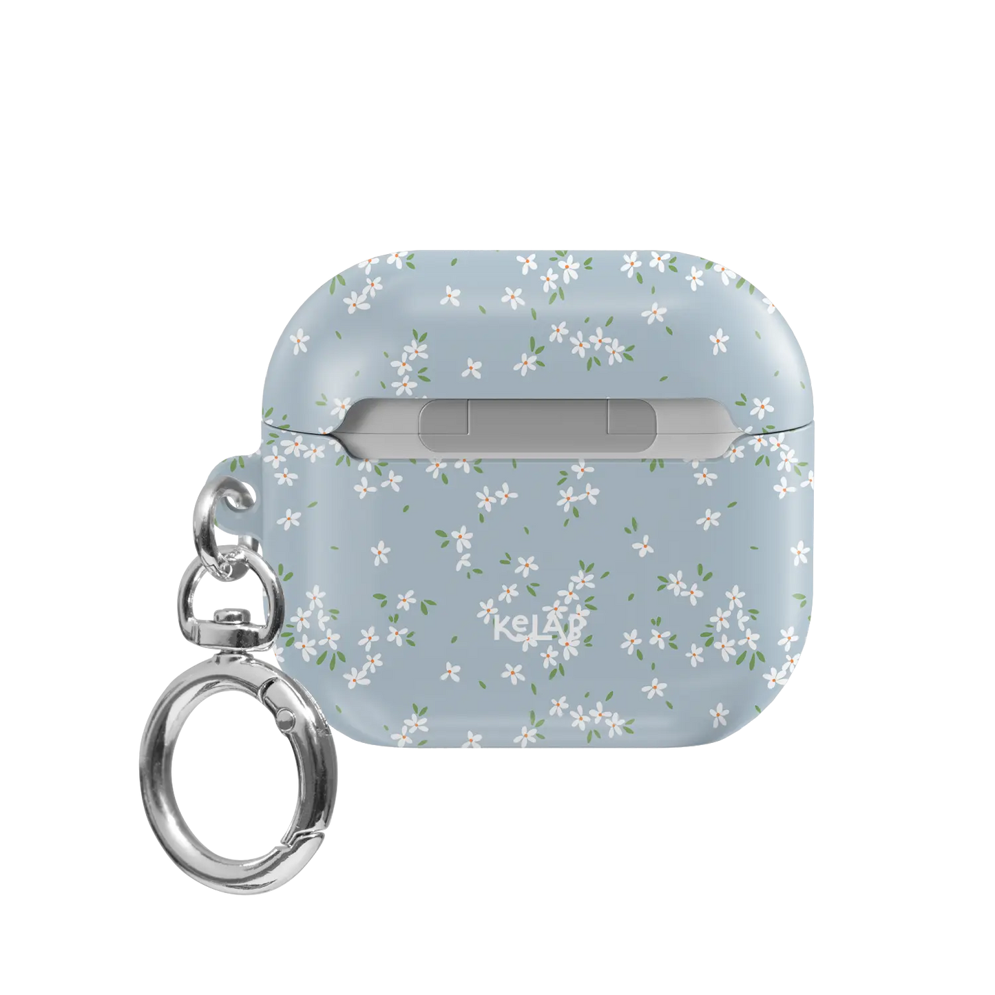 Whisper Bloom | Blue Ditsy Floral AirPods Case
