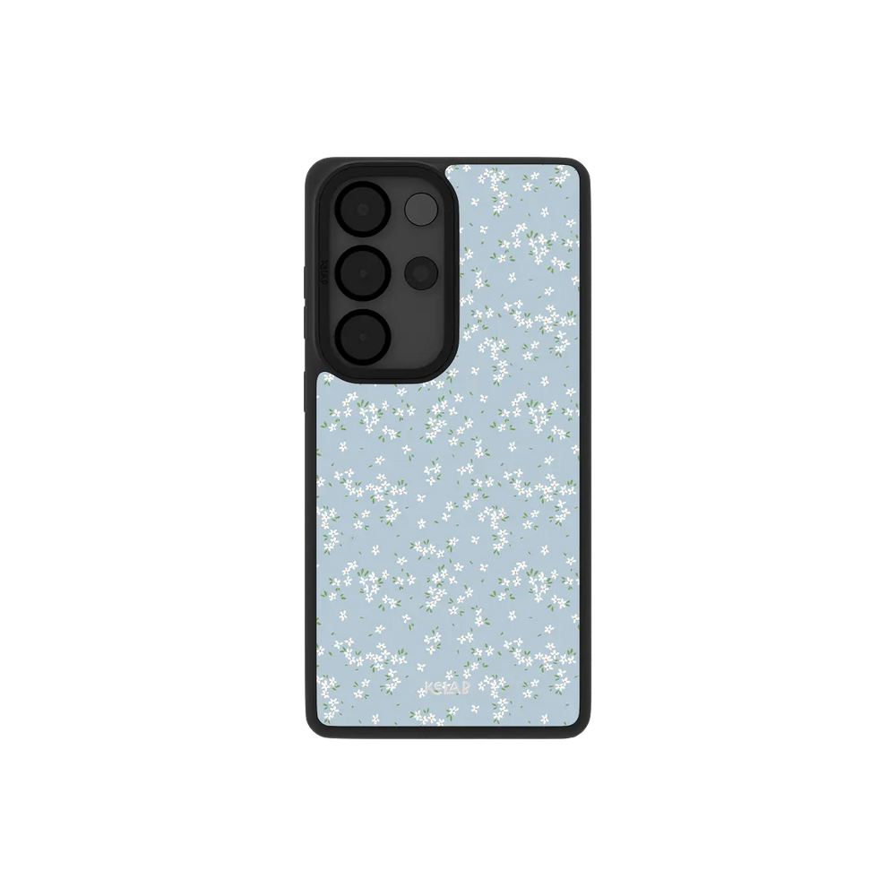 Whisper Bloom | Blue Ditsy Floral Samsung Case