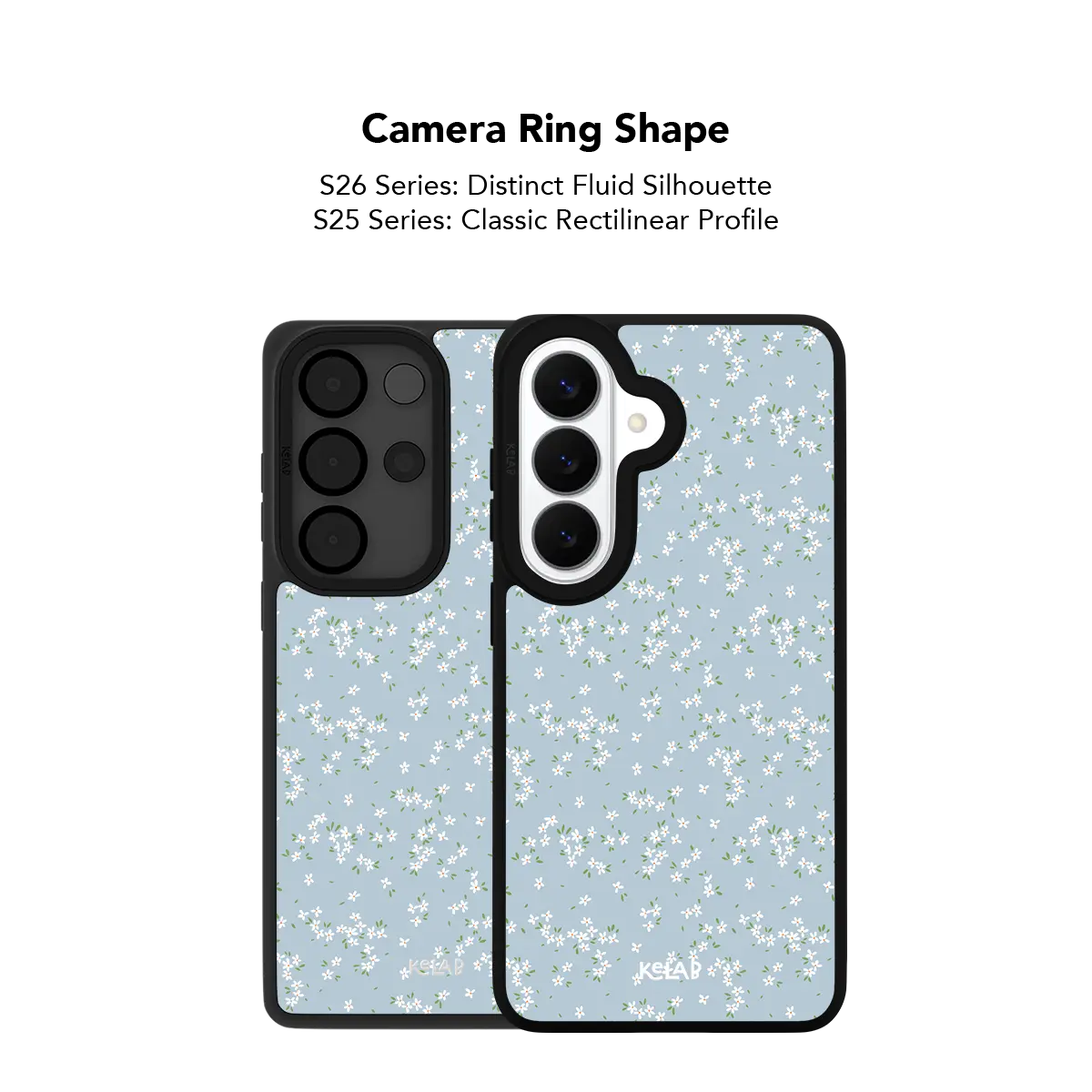 Whisper Bloom | Blue Ditsy Floral Samsung Case