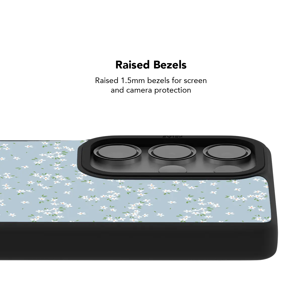 Whisper Bloom | Blue Ditsy Floral Samsung Case