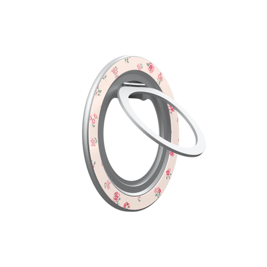 Petal Crush | Pink Rose Ditsy Floral MagSafe Ring Stand
