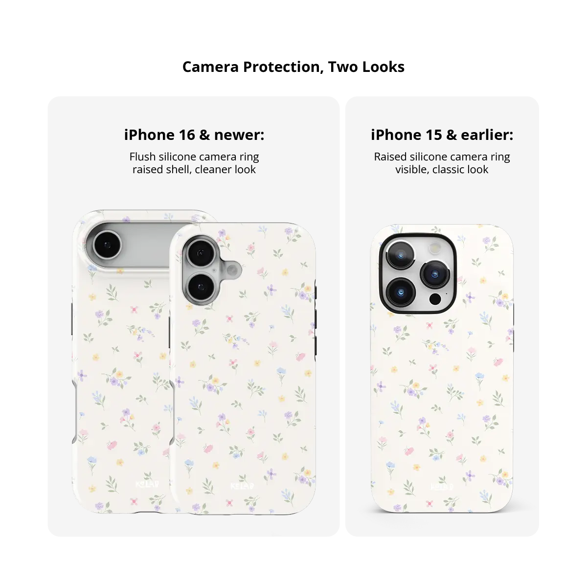 Meadow Spell | Pastel Watercolor Ditsy Floral iPhone Case