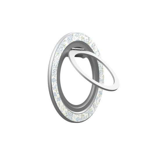 Forget Me Soft | Blue Ditsy Floral MagSafe Ring Stand