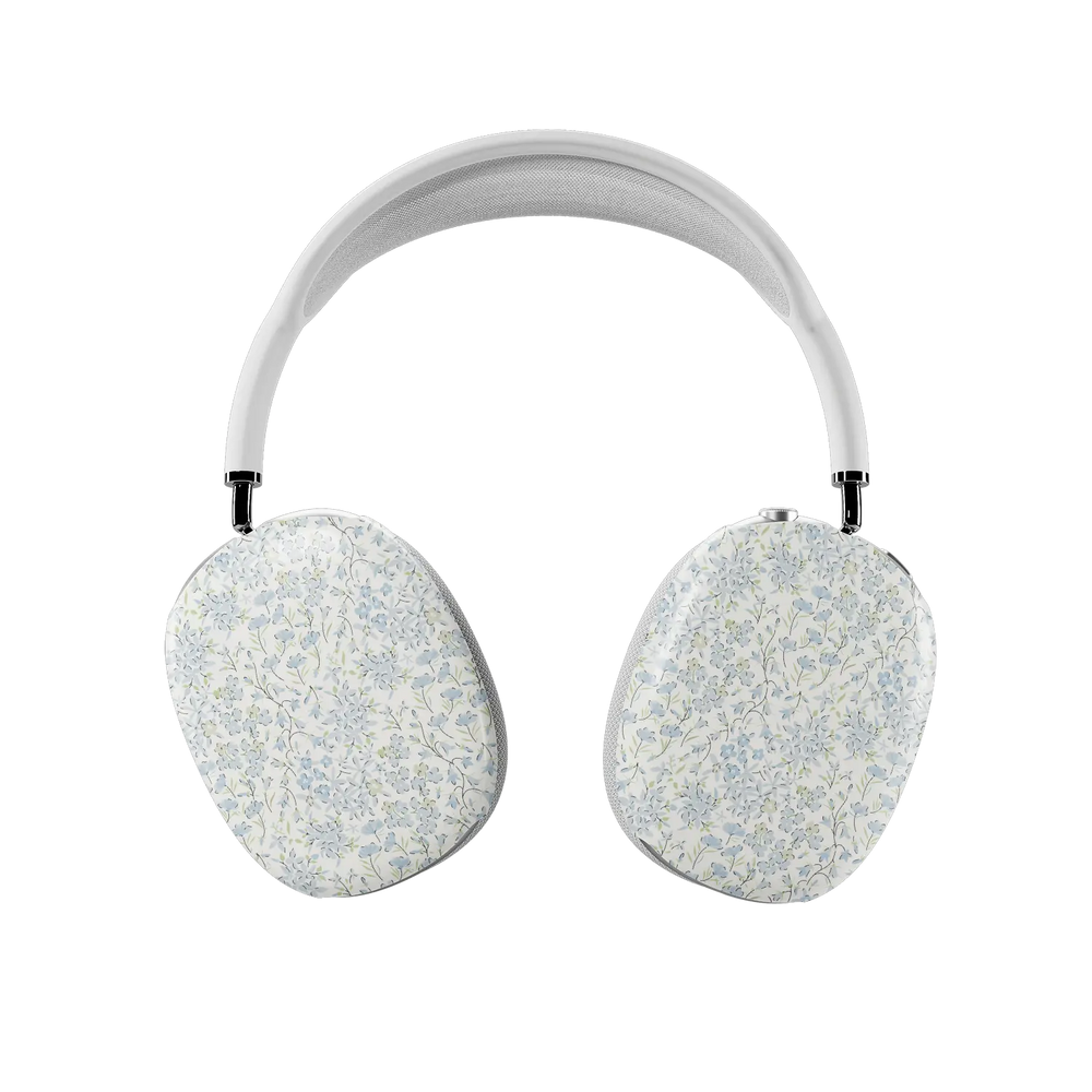 Forget Me Soft | Blue Dense Floral AirPods Max Case