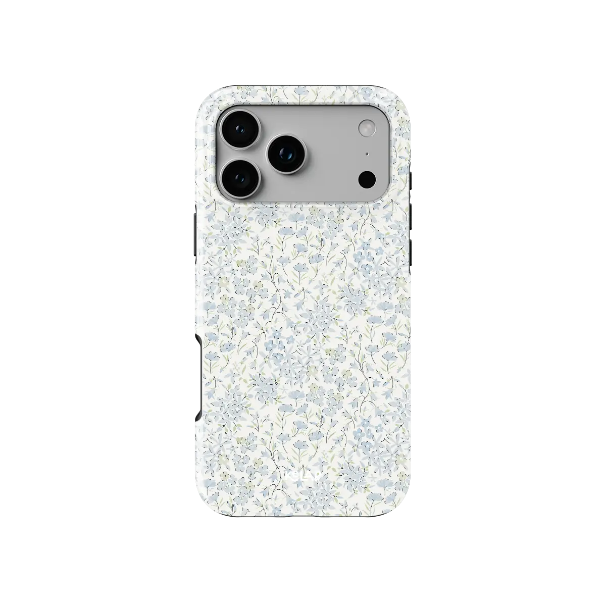 Forget Me Soft | Blue Ditsy Floral iPhone Case