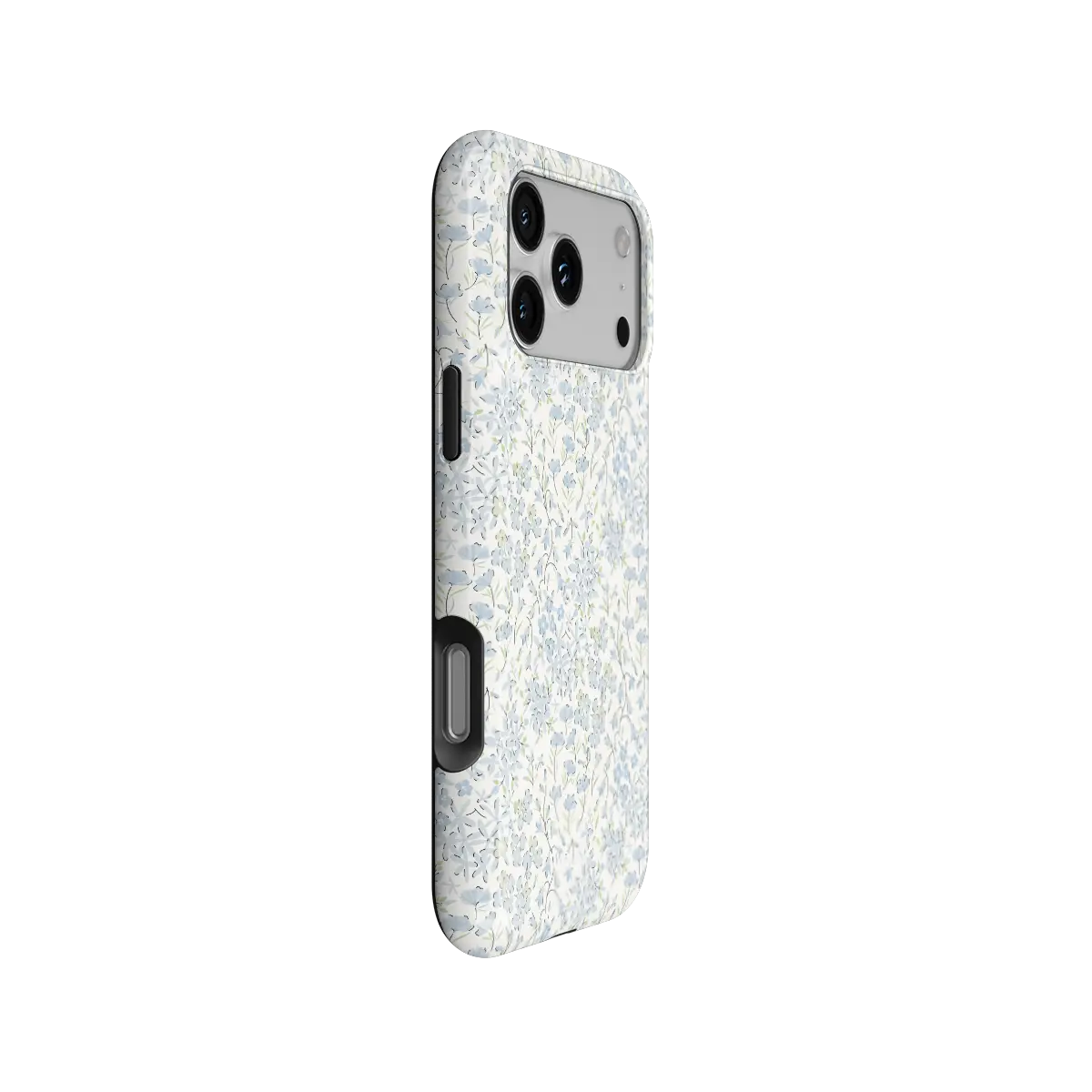 Forget Me Soft | Blue Ditsy Floral iPhone Case