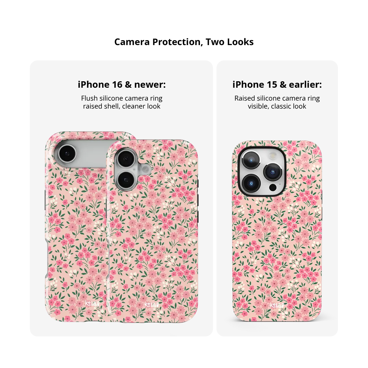 Garden Flush | Pink Ditsy Floral iPhone Case