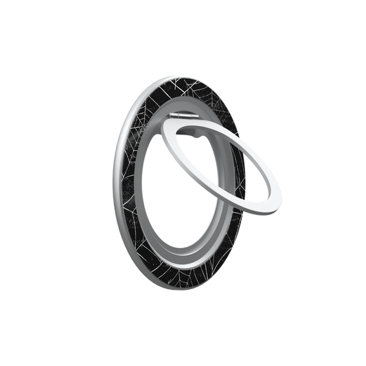 Midnight Web | Black Spider Web MagSafe Ring Stand