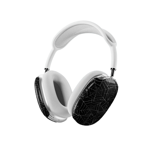 Midnight Web | Black Spider Web AirPods Max Case