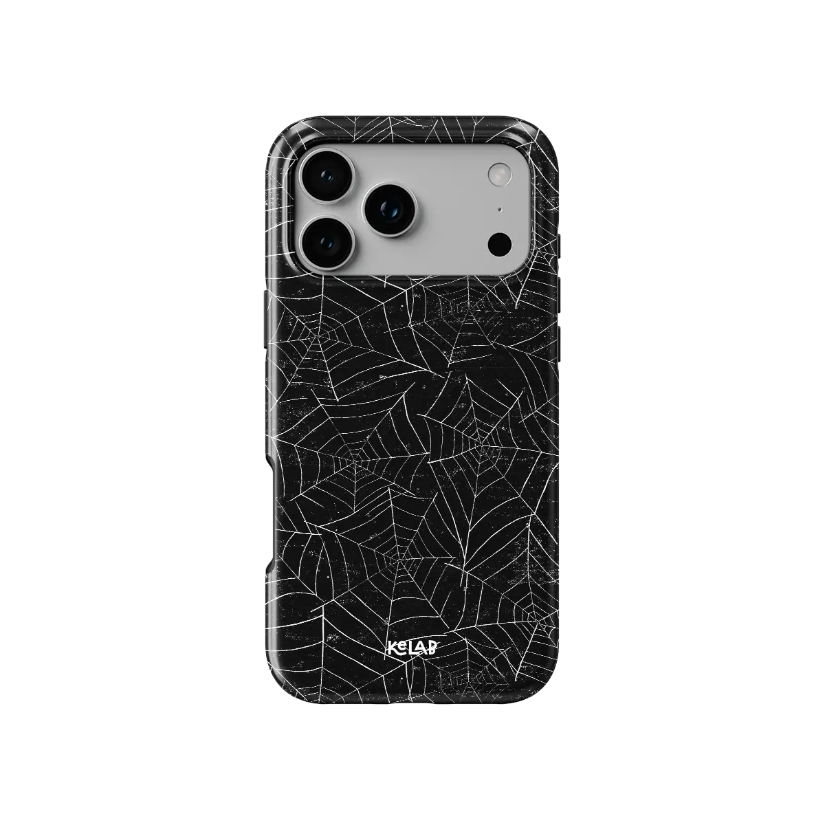 Midnight Web | Black Spider Web iPhone Case