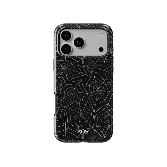 Midnight Web | Black Spider Web iPhone Case