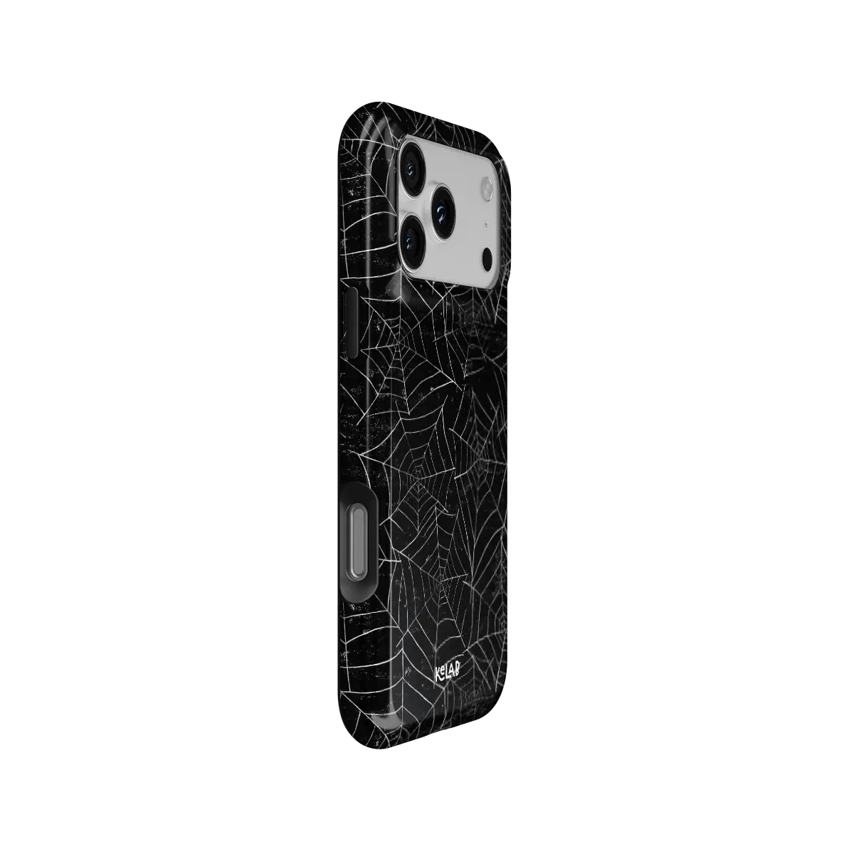 Midnight Web | Black Spider Web iPhone Case