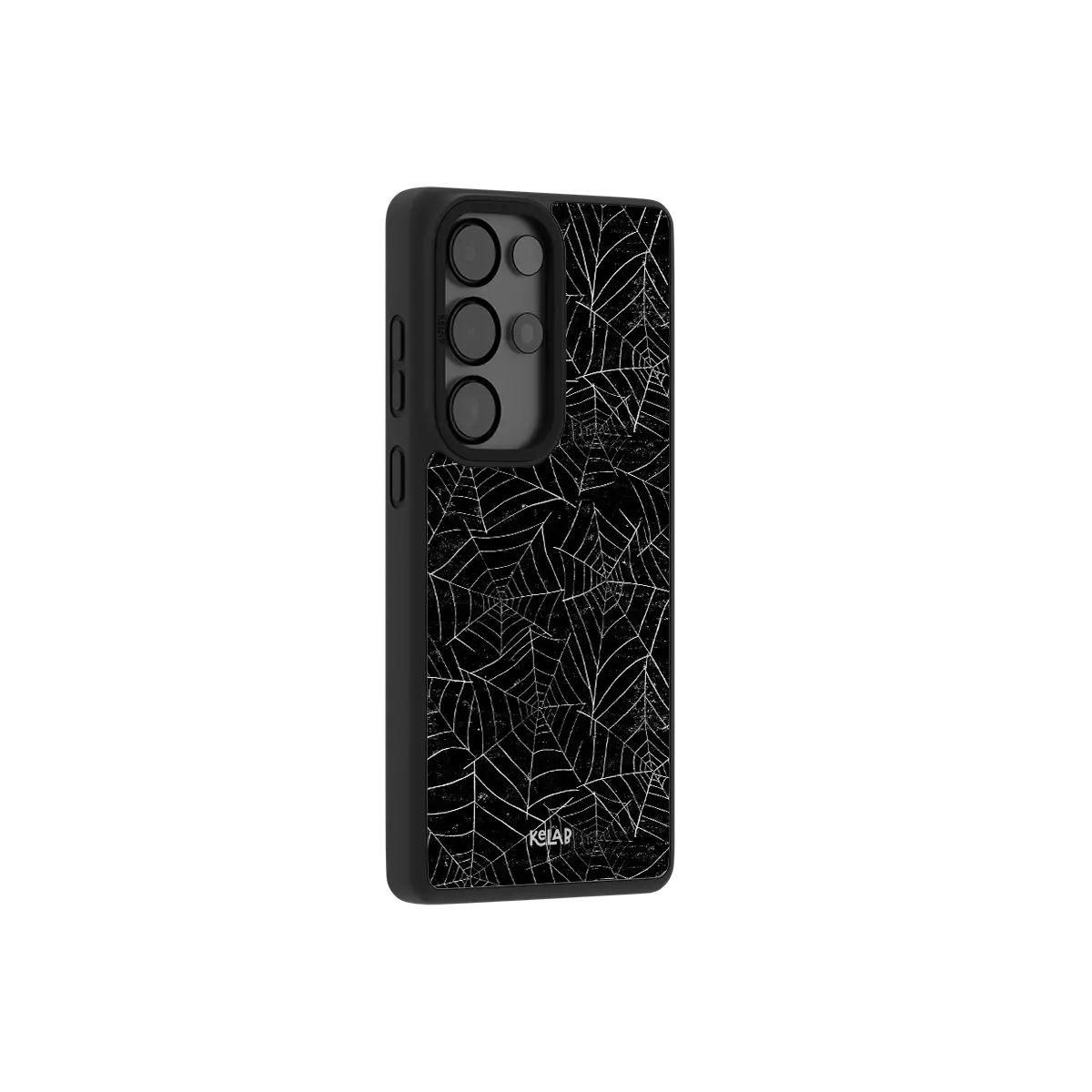 Midnight Web | Black Spider Web Samsung Case