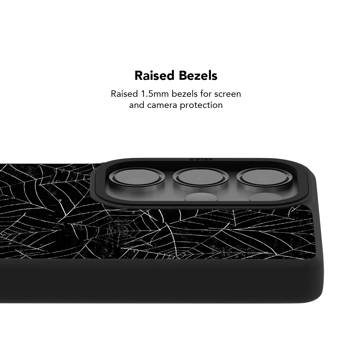 Midnight Web | Black Spider Web Samsung Case