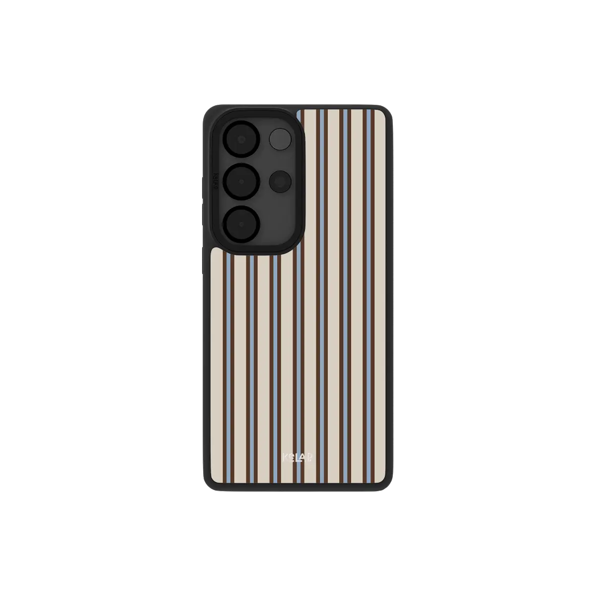 Tailored Mocha | Beige Ticking Multi-Stripe Samsung Phone Case