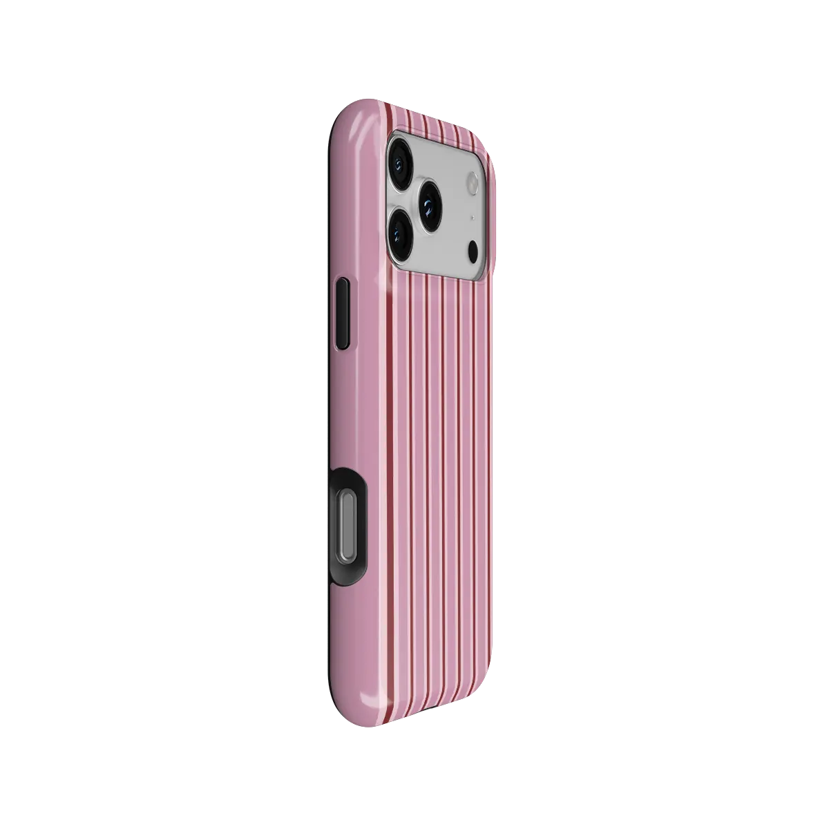 Cabana | Dusty Rose Multi-Stripe iPhone Case
