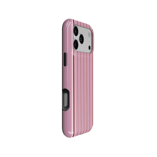 Cabana | Dusty Rose Multi-Stripe iPhone Case