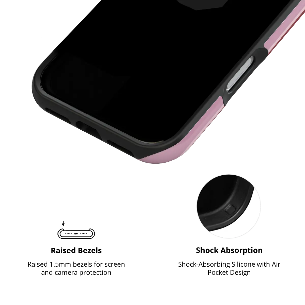 Cabana | Dusty Rose Multi-Stripe iPhone Case