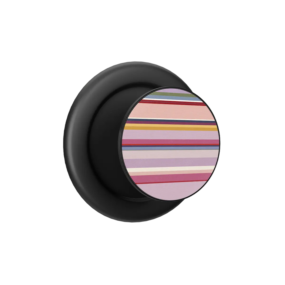 Roseglow | Coral Multi-Stripe MagSafe Grip