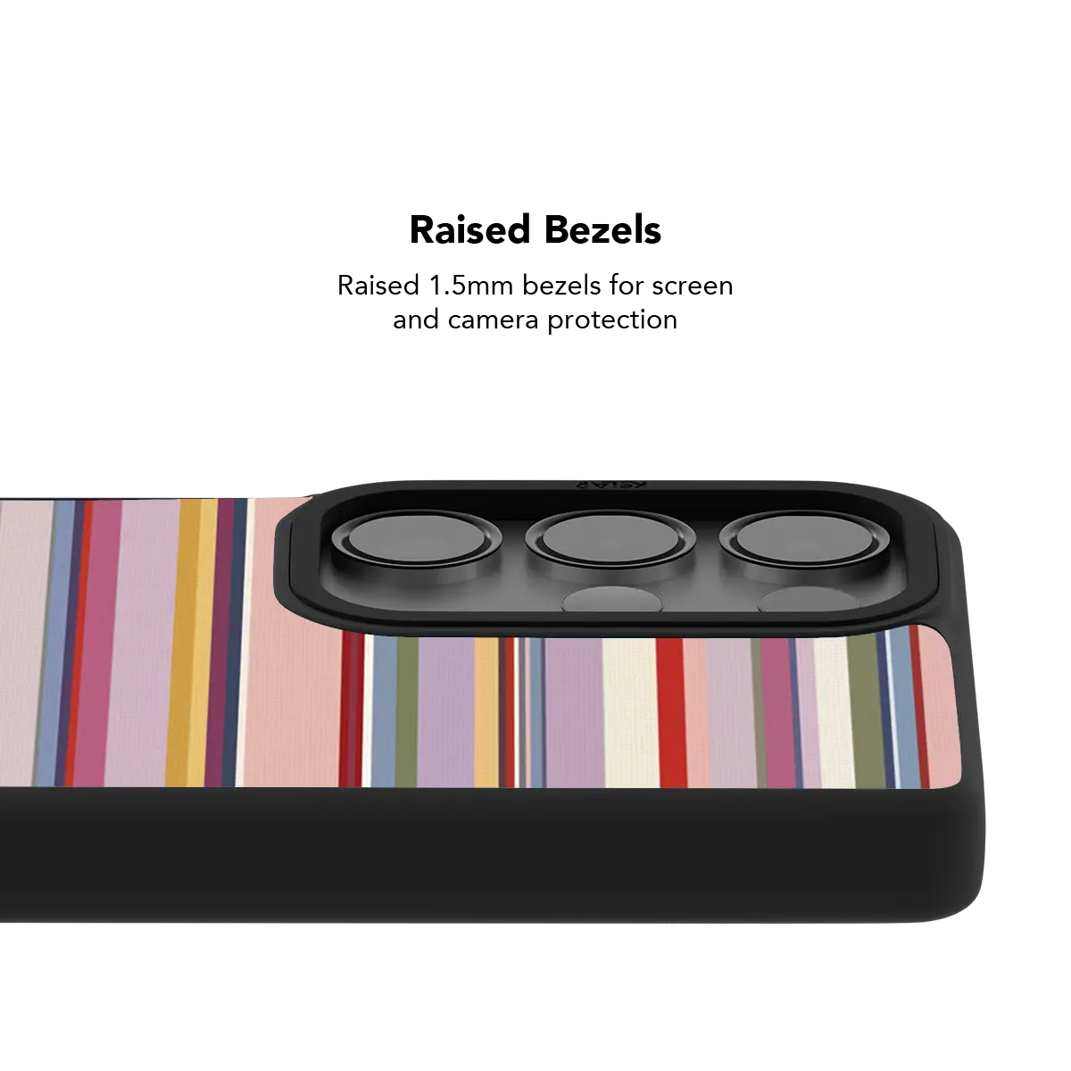 Roseglow | Coral Multi-Stripe Samsung Phone Case