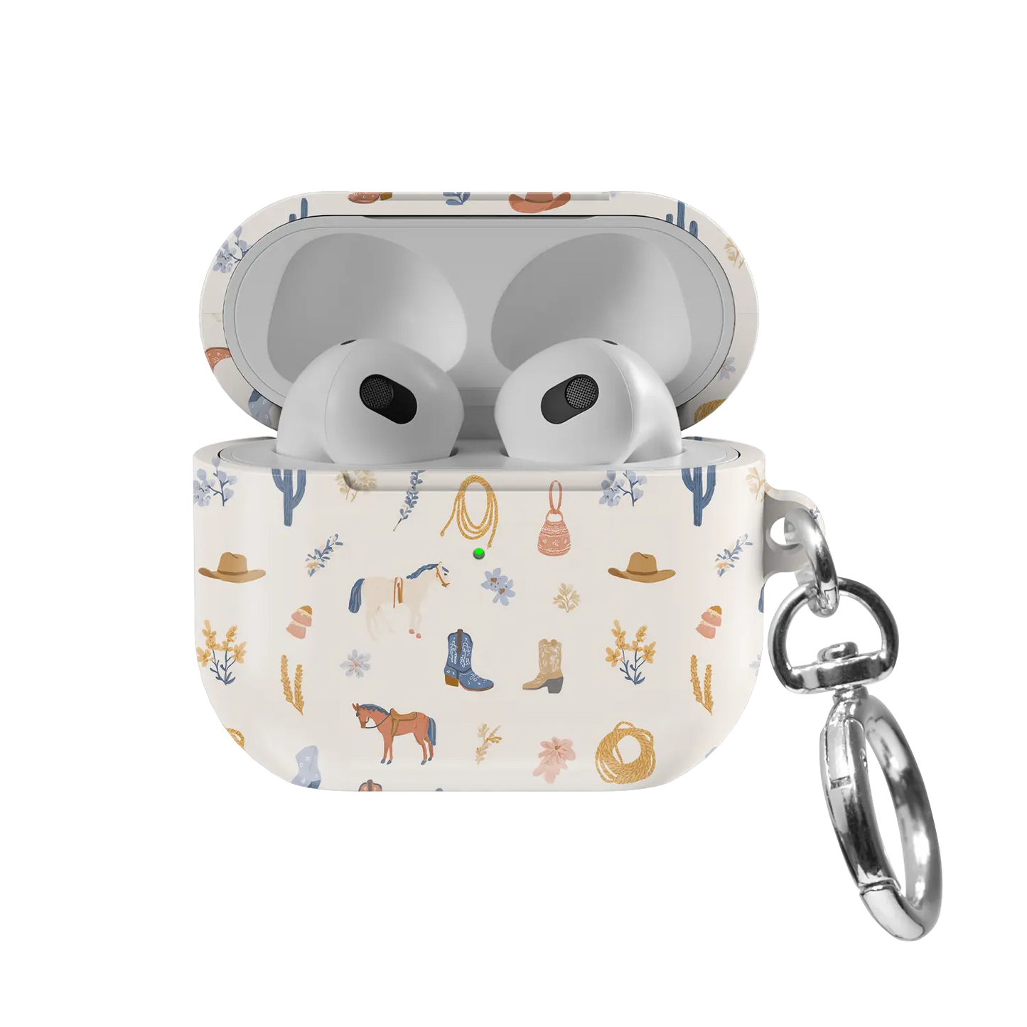 Sundance | Cream Cowboy Western AirPods Case
