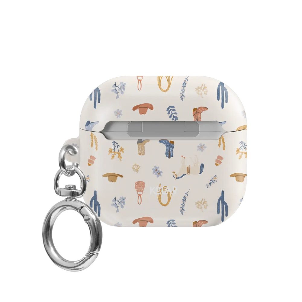Sundance | Cream Cowboy Western AirPods Case