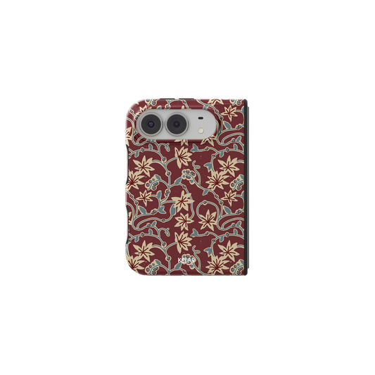 Cabernet Vine | Burgundy Floral iPhone Case