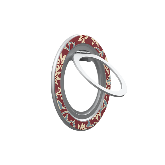 Cabernet Vine | Burgundy Floral MagSafe Ring Stand