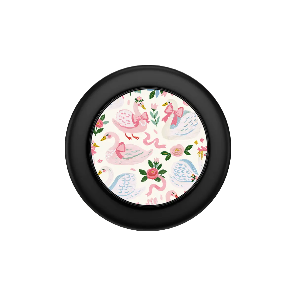 Chantilly | Pink Swan MagSafe Phone Grip