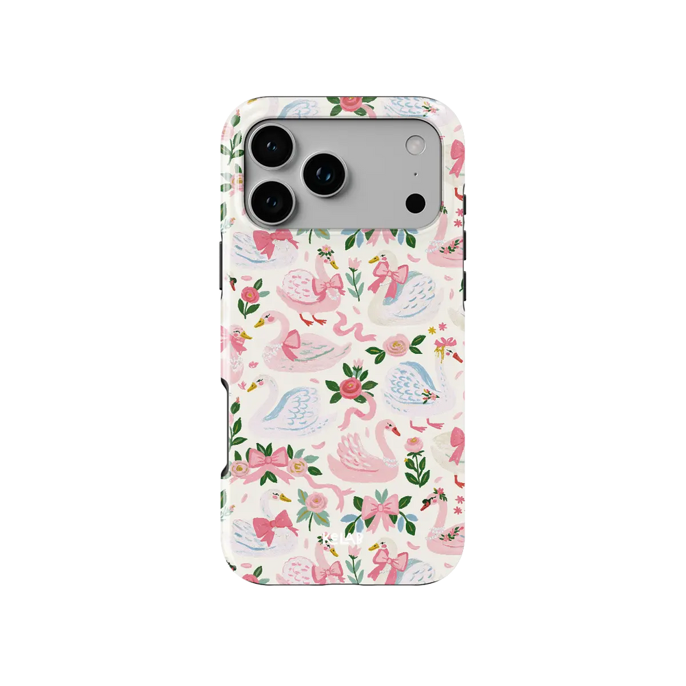 Chantilly | Pink Swan iPhone Case