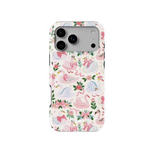 Chantilly | Pink Swan iPhone Case